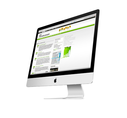 screenShot Grüne Akademie Website
